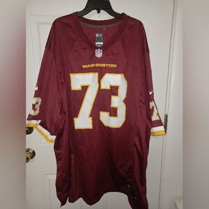 NFL Players #73 Washington Football Jersey Size 5XL